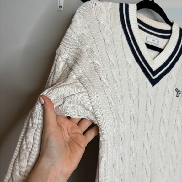 Aritzia TNA Clay Sweater Ribbed Knit - Picture 9 of 10